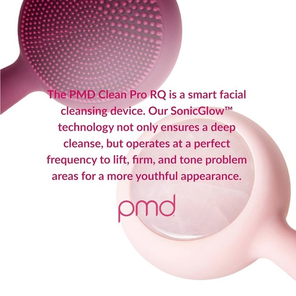 PMD Clean Pro Rose Quartz - NEW - Face Cleanser Brush - Picture 10 of 10